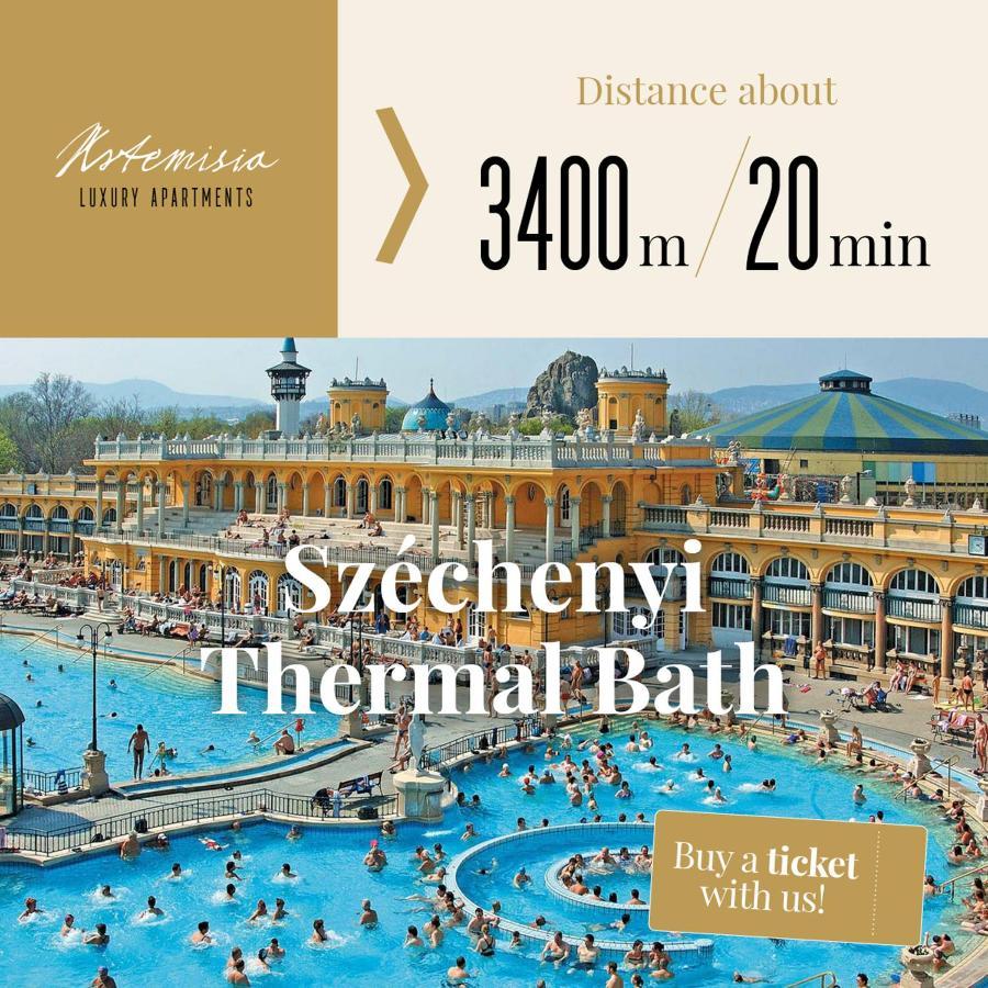 Artemisia Luxury Apartments Jardin Budapest Exteriör bild